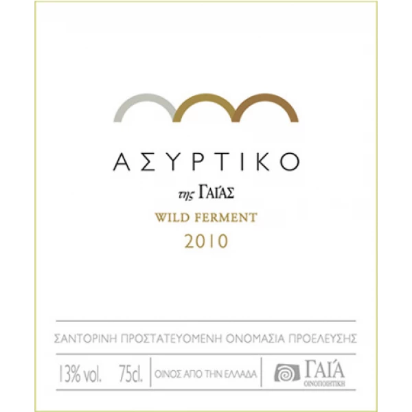 Γαία Οινοποιητική Ασύρτικο Wild Ferment 2021 2 Γαία Οινοποιητική Ασύρτικο Wild Ferment 2021 - Image 2