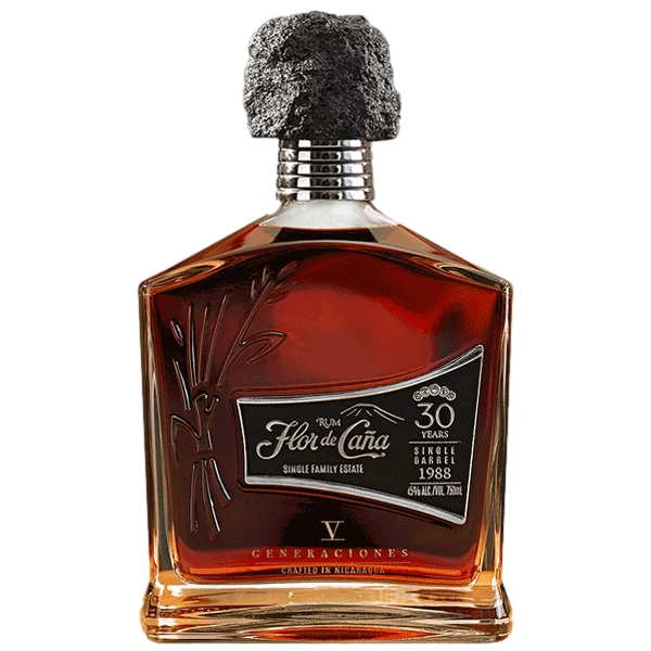 Flor De Caña V Generaciones 30yo Single Barrel Rum 1 Flor De Caña V Generaciones 30yo Single Barrel Rum