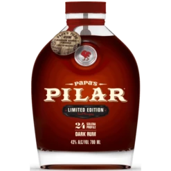 Papa's Pilar 24 Solera Profile Dark Rum Limited Edition Bourbon Barrel Finished
