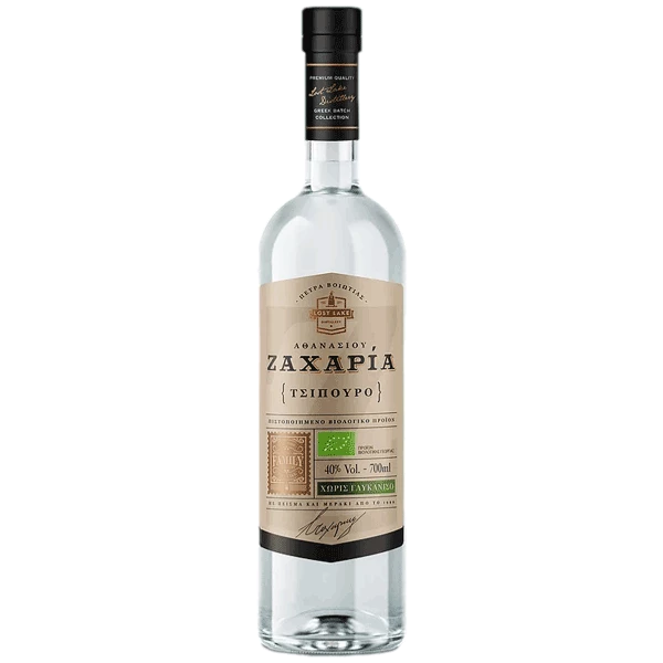 Τσίπουρο Ζαχαρία Βιολογικό 700ml 1 Τσίπουρο Ζαχαρία Βιολογικό 700ml