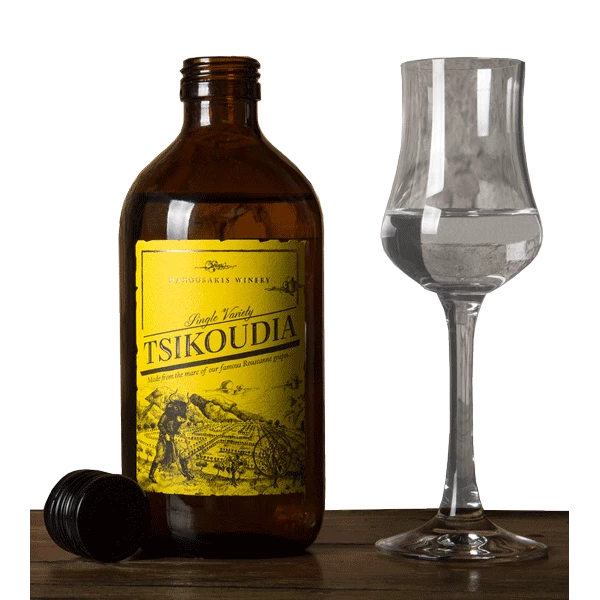 Οινοποιείο Μανουσάκης Τσικουδιά 500ml 1 Οινοποιείο Μανουσάκης Τσικουδιά 500ml